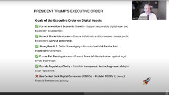 Alan during his presentation